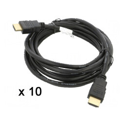 Cablu HDMI negru 3m | Electronic-mag.ro | Componente Electronice
