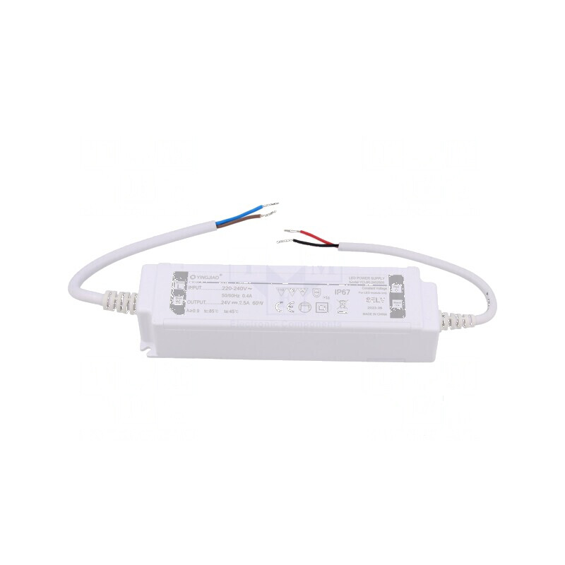 Alimentator LED compact 24VDC 2,5A IP67 | Electronic-mag.ro | Componente Electronice