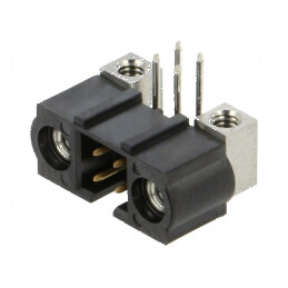 Conector PCB-cablu/PCB soclu tată PIN 4 Datamate J-Tek THT | Electronic-mag.ro | Componente Electronice