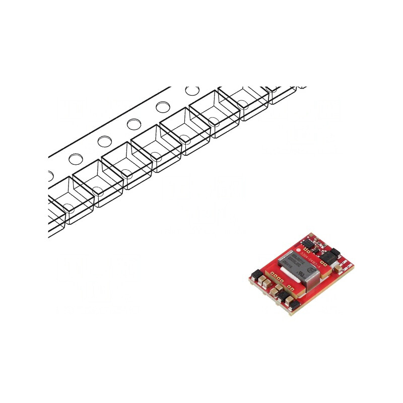 Convertor DC/DC 6W 9-18V to 20VDC and -5VDC SMT | Electronic-mag.ro | Componente Electronice