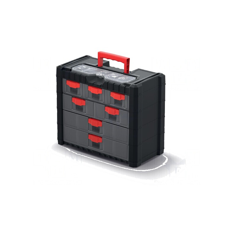 Cutie de depozitare transparentă neagră | Electronic-mag.ro | Componente Electronice