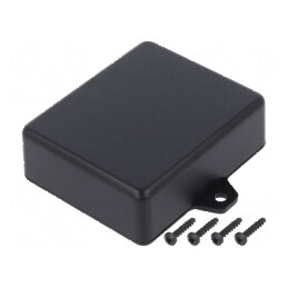 Carcasă universală cu lame de fixare | Electronic-mag.ro | Componente Electronice