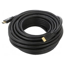 Cablu HDMI 1.4 HDMI 15m negru | Electronic-mag.ro | Componente Electronice