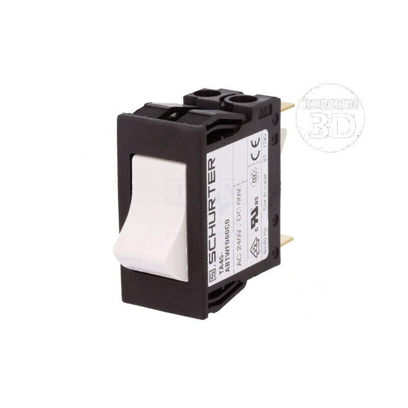 Întrerupător de supracurent 4,5A MCB | Electronic-mag.ro | Componente Electronice