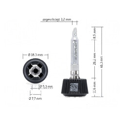 Vârf despicat pentru staţie de lipit | Electronic-mag.ro | Componente Electronice
