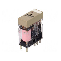Releu electromagnetic DPDT 110VAC 5A | Electronic-mag.ro | Componente Electronice