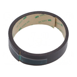 Bandă magnetică flexibilă 25mm x 1m, rezistentă la temperaturi extreme | Electronic-mag.ro | Componente Electronice
