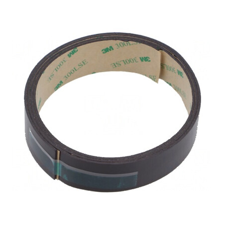 Bandă magnetică flexibilă 25mm x 1m, rezistentă la temperaturi extreme | Electronic-mag.ro | Componente Electronice