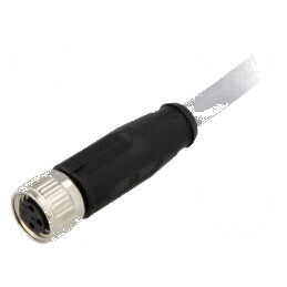Conector M8 mamă PIN 3 cu cablu 10m PVC | Electronic-mag.ro | Componente Electronice