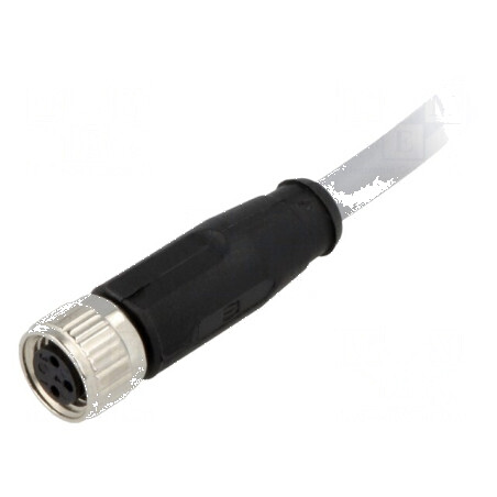 Conector M8 mamă PIN 3 cu cablu 10m PVC | Electronic-mag.ro | Componente Electronice