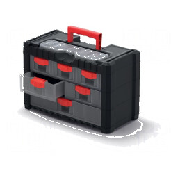 Set cu compartimente negre transparente | Electronic-mag.ro | Componente Electronice
