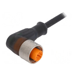 Cablu de conectare M12 PIN: 3 în unghi 5m | Electronic-mag.ro | Componente Electronice