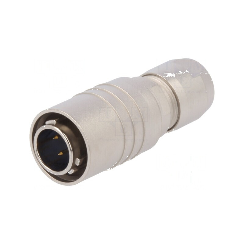 Conector circular HR10 push-pull 4 pini aurit | Electronic-mag.ro | Componente Electronice