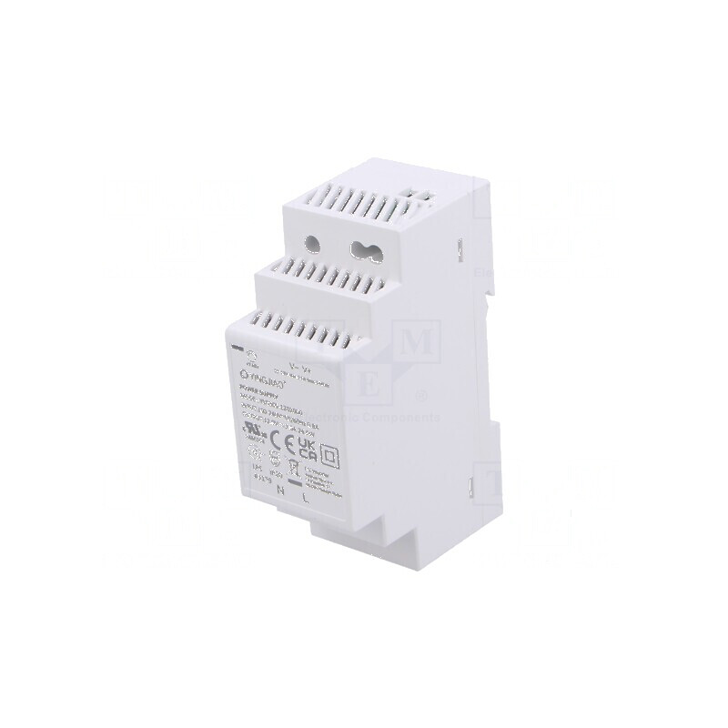 Alimentator pulsatoriu 12VDC 2A DIN 24W | Electronic-mag.ro | Componente Electronice