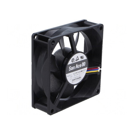Ventilator axial 5VDC 80x80x25mm 49,8m3/h 23dBA | Electronic-mag.ro | Componente Electronice
