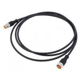 Cablu de conectare M12 PIN: 4 - 2 metri | Electronic-mag.ro | Componente Electronice