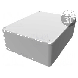 Carcasă universală din aluminiu - dimensiuni mari, rezistentă la apă | Electronic-mag.ro | Componente Electronice