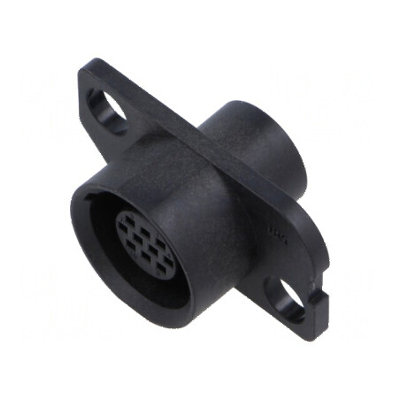 Conector circular crimpat mufă pe cablu mamă drept | Electronic-mag.ro | Componente Electronice