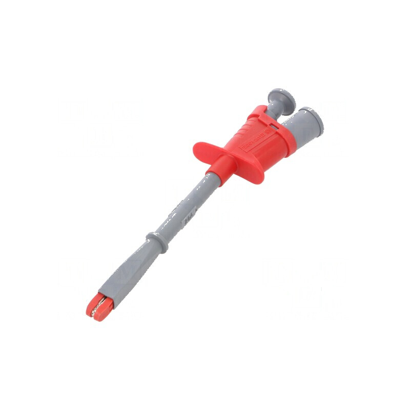 Clips de măsurare crocodil roşii 1000V 4mm | Electronic-mag.ro | Componente Electronice