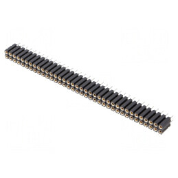 Conector de pini soclu mamă PIN 72 - 2,54mm THT | Electronic-mag.ro | Componente Electronice