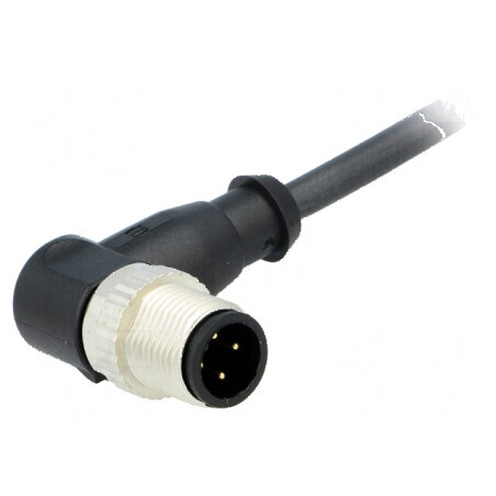 Conector M12 PIN 4 tată A-DeviceNet / CANopen 5m | Electronic-mag.ro | Componente Electronice