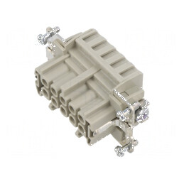 Conector HDC inserturi de contact mamă EPIC H-BE PIN: 10 16A | Electronic-mag.ro | Componente Electronice