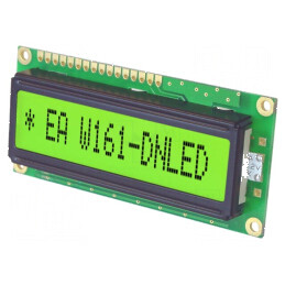 Display LCD alfanumeric 14x1 - 80x36mm 6,56mm 5VDC | Electronic-mag.ro | Componente Electronice