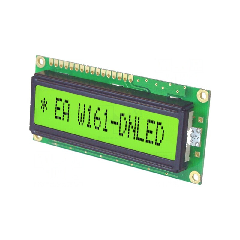 Display LCD alfanumeric 14x1 - 80x36mm 6,56mm 5VDC | Electronic-mag.ro | Componente Electronice