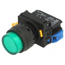 Comutator verde cu acționare prin apăsare | Electronic-mag.ro | Componente Electronice
