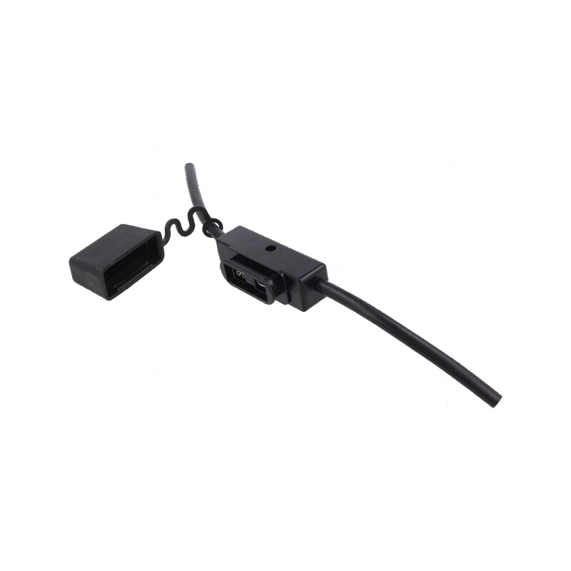 Clemă pentru cabluri 29,7mm 80A | Electronic-mag.ro | Componente Electronice
