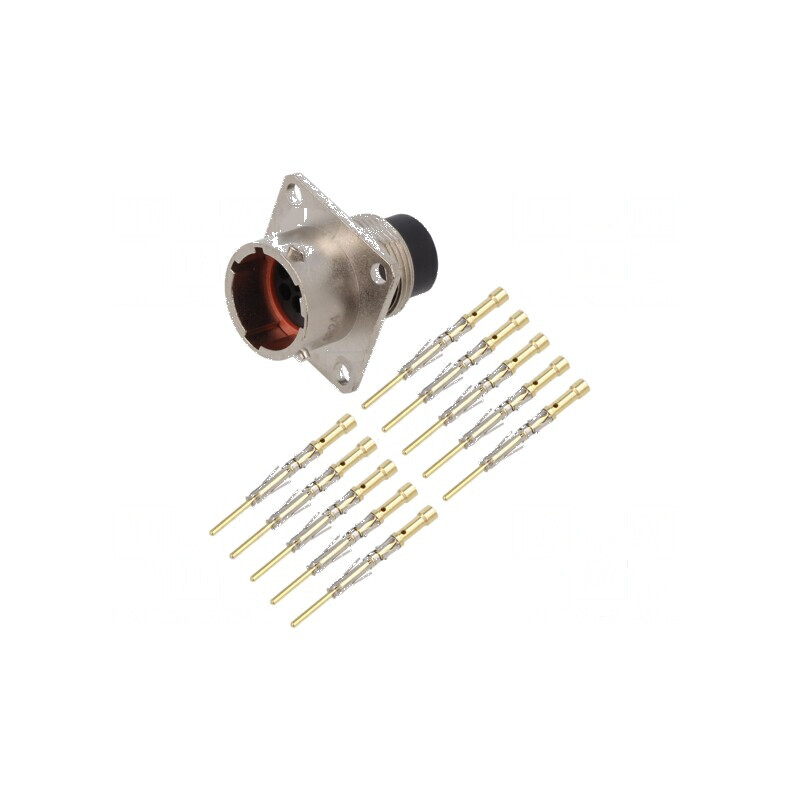 Conector circular PIN 10 tată fără contacte IP67 | Electronic-mag.ro | Componente Electronice