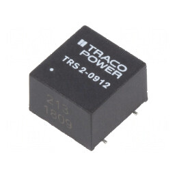 Convertor DC/DC 2W Uintr 4,5÷13,2V Uieş 12VDC Iieş 167mA SMT - Convertor DC/DC 2W Uieş 12VDC | Electronic-mag.ro | Componente Electronice
