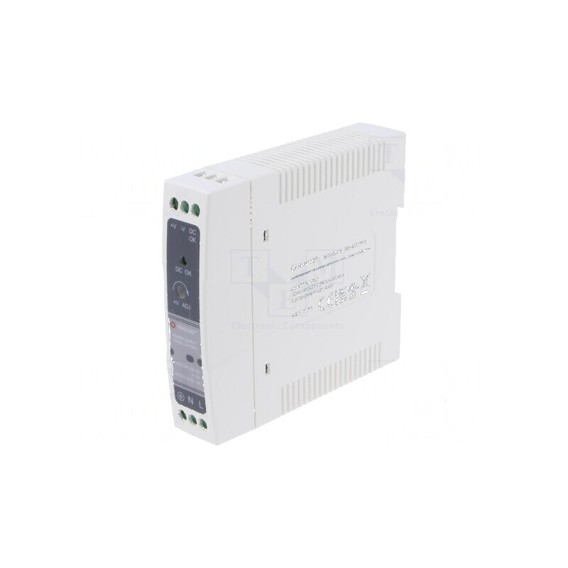 Alimentator pulsatoriu pentru şină DIN 24W 24V 1A | Electronic-mag.ro | Componente Electronice
