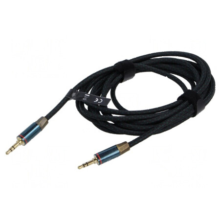 Cablu Jack 3,5mm mufă 3m Aurit | Electronic-mag.ro | Componente Electronice