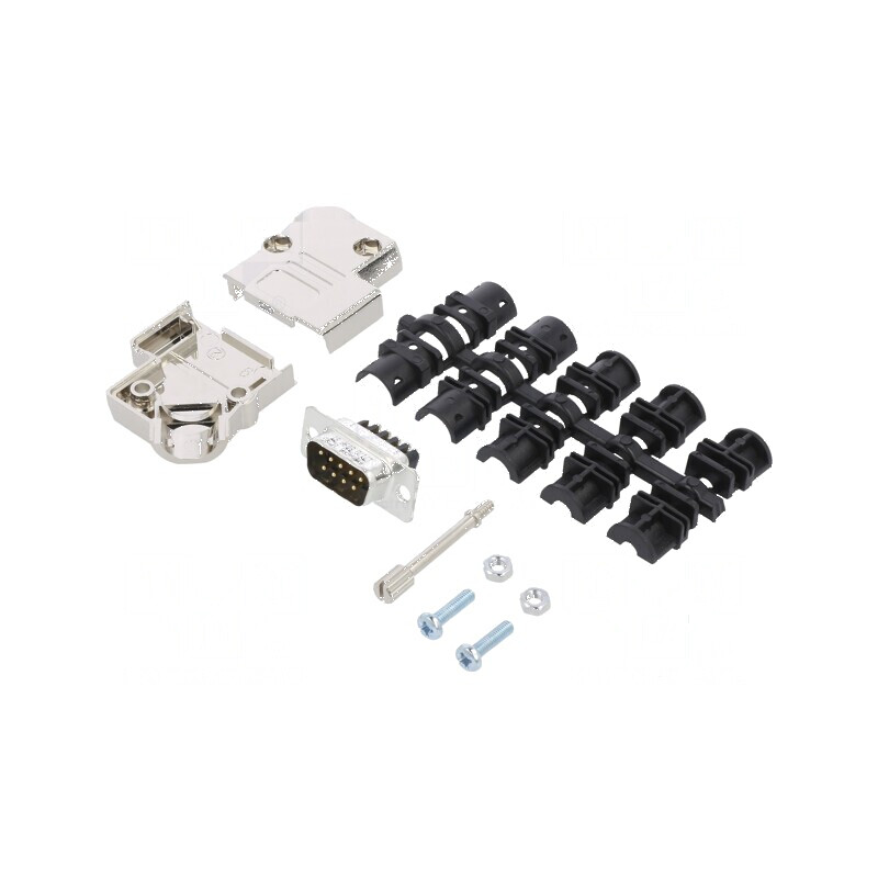 Conector D-Sub PIN: 9 tată în unghi 45° | Electronic-mag.ro | Componente Electronice