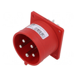 Conector AC trifazat 32A 400VAC IP44 | Electronic-mag.ro | Componente Electronice