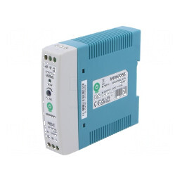 Alimentator pulsatoriu pentru şină DIN 12,5W 5VDC 2,5A - 1 ieșire | Electronic-mag.ro | Componente Electronice