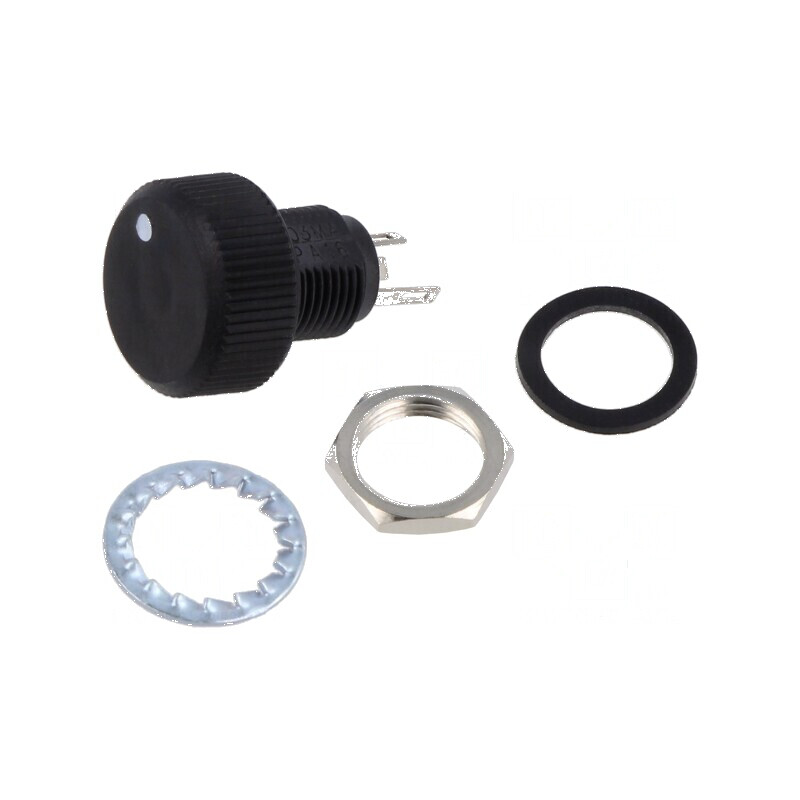 Potențiometru axial 10kΩ singură tură | Electronic-mag.ro | Componente Electronice