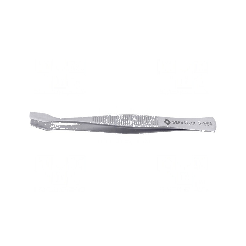 Pensetă cu vârf curbat de 105mm | Electronic-mag.ro | Componente Electronice