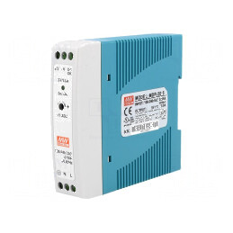 Alimentator pulsatoriu 15W pentru şină DIN | Electronic-mag.ro | Componente Electronice