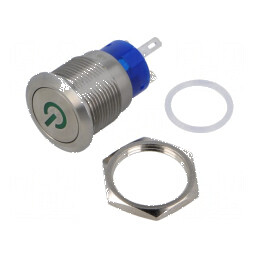 Comutator anti-vandalism SPST IP67 OFF-ON | Electronic-mag.ro | Componente Electronice