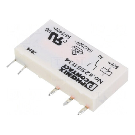 Releu miniatură Ubobină 60VDC - Compact și eficient | Electronic-mag.ro | Componente Electronice