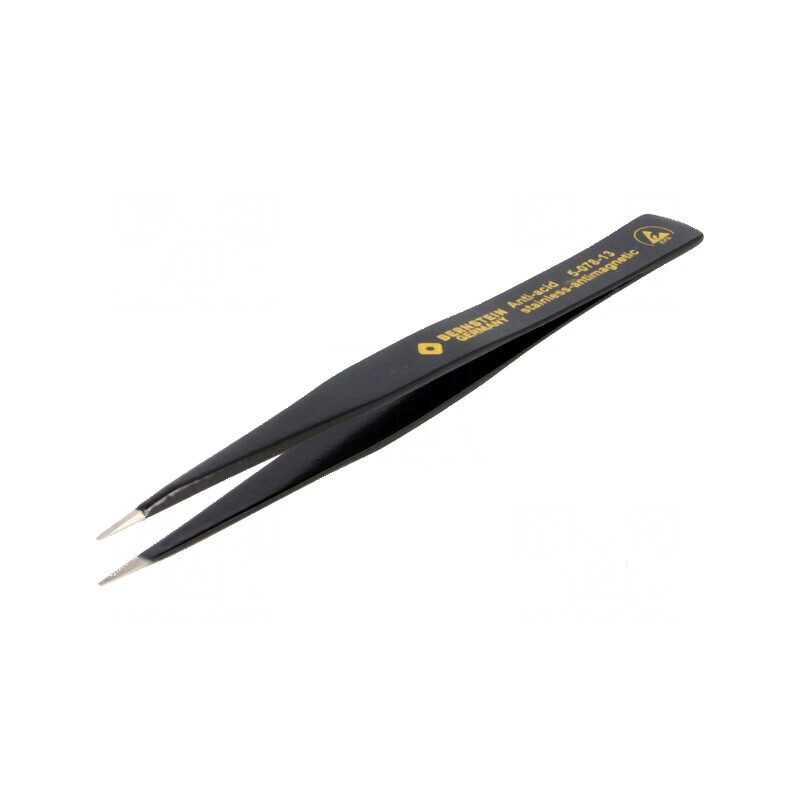 Pensetă nemagnetică cu vârf ascuțit ESD 16g | Electronic-mag.ro | Componente Electronice