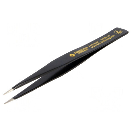 Pensetă nemagnetică cu vârf ascuțit ESD 16g | Electronic-mag.ro | Componente Electronice