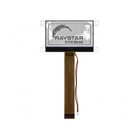 Afişaj LCD grafic 128x64 COG, FSTN Positive - Ecran LCD grafic 128x64 pentru afişaj clar | Electronic-mag.ro | Componente Electronice