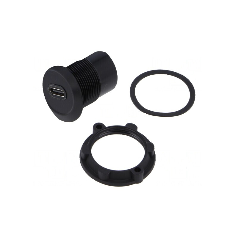 Adaptor USB C soclu M22 1÷10mm | Electronic-mag.ro | Componente Electronice