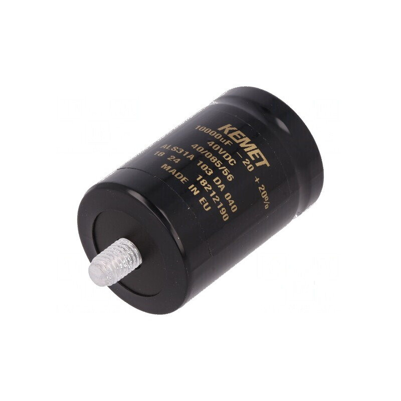 Condensator electrolitic 10mF 40VDC 36x52mm | Electronic-mag.ro | Componente Electronice