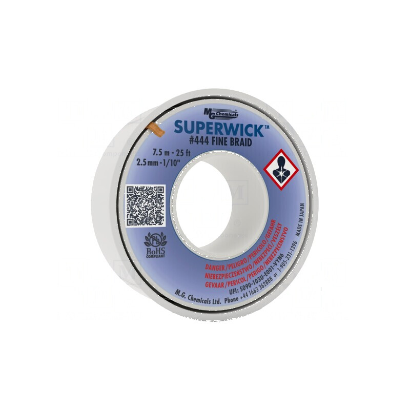 Bandă de dezlipit fără halogenuri | Electronic-mag.ro | Componente Electronice Bandă de dezlipit fără halogenuri | Electronic-mag.ro | Componente Electronice