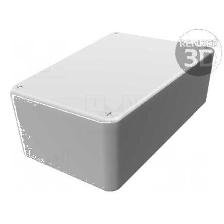 Carcasă universală din aluminiu verde | Electronic-mag.ro | Componente Electronice