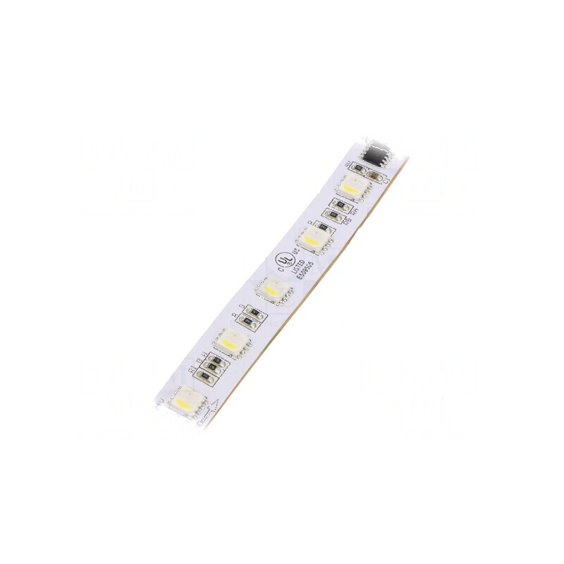 Bandă LED RGBW 5050 LED/m 12mm PCB albe IP20 120° 19,2W/m - Lumină ambientală LED RGBW | Electronic-mag.ro | Componente Electronice